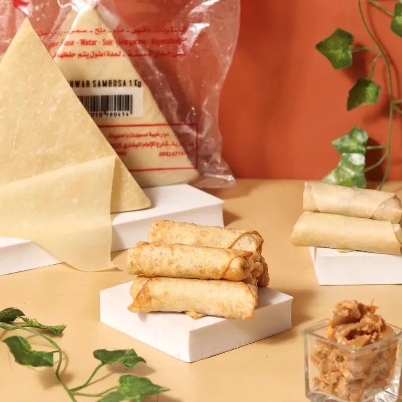 داخل معمل غوار طيبة لإنتاج رقاق السمبوسة والرقائق والمعجنات